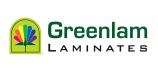greenlam logo white